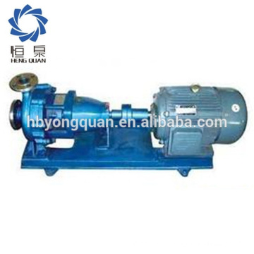 Abrasion resistant end suction chemical bare stainless steel pump